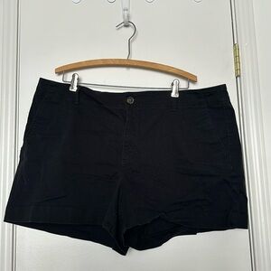Loft Black Curvy Shorts